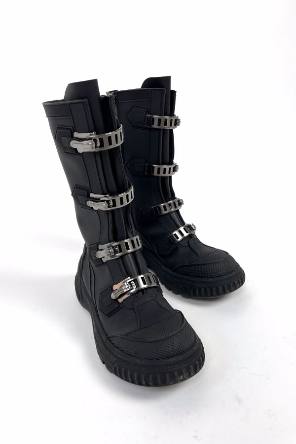 Dior boots rubber combat black size 35